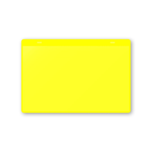 Dokumententaschen, selbstklebend – gelb, 215×310 mm, A4 horizontal, 10er-Pack