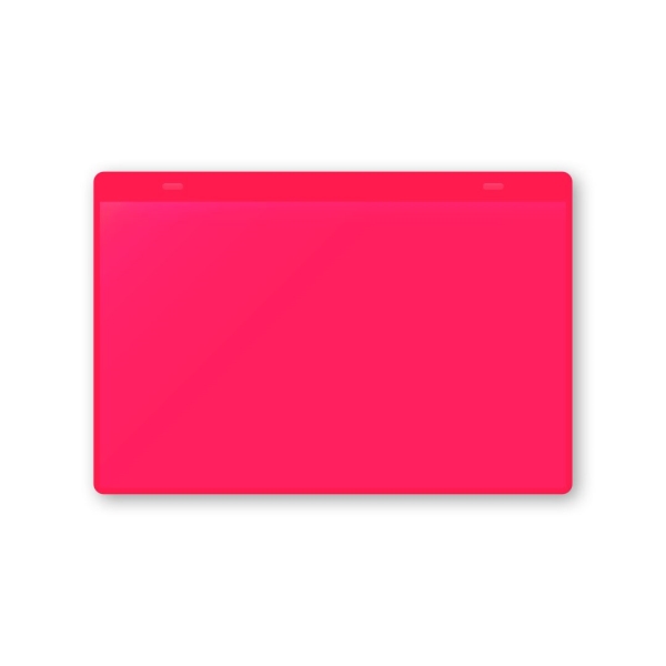 Dokumententaschen, selbstklebend – rot, 215×310 mm, A4 horizontal, 10er-Pack