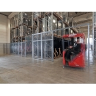 Draht- und Stahlgitter Modul Vario mit Länge 20m und mehr – Maschendraht 100×20mm, Draht D.2,5mm, Ständer 60×60×2350mm, verzinkt, H.2350mm