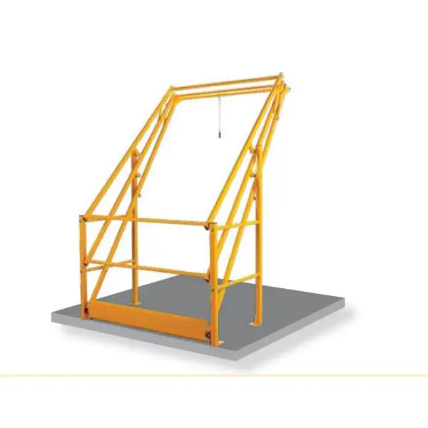 Drehbare Sicherheitsschleuse Vario 22 – für Paletten 2200×2000×1300mm, äußere Breite 2400 mm