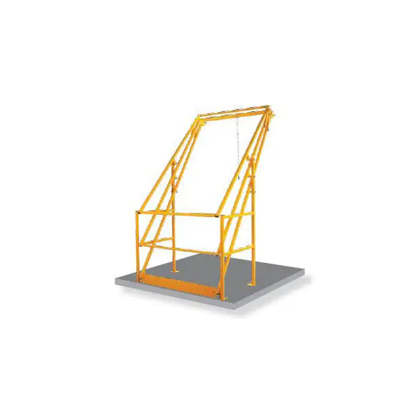 Drehbare Sicherheitsschleuse Vario 26 – für Paletten 2600×2000×1400mm, äußere Breite 2400 mm