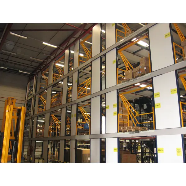 Drehbare Sicherheitsschleuse Vario 26 – für Paletten 2600×2000×1400mm, äußere Breite 2400 mm