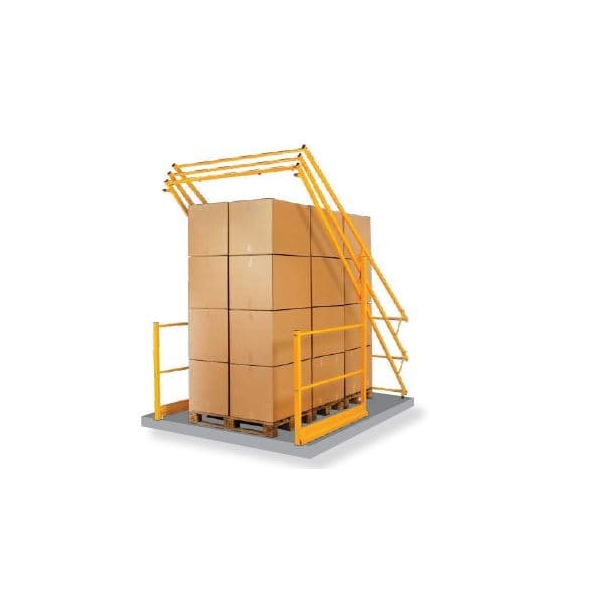 Drehbare Sicherheitsschleuse Vario 26ED – für Paletten 2600×1200×2700mm, äußere Breite 1600 mm