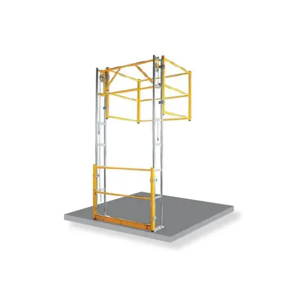 Drehbare Sicherheitsschleuse Vario 30 – für Paletten 2000×2600×1400mm, äußere Breite 3000 mm