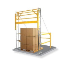 Drehbare Sicherheitsschleuse Vario 30HI – für Paletten 1650×1600×1200mm, äußere Breite 2000 mm