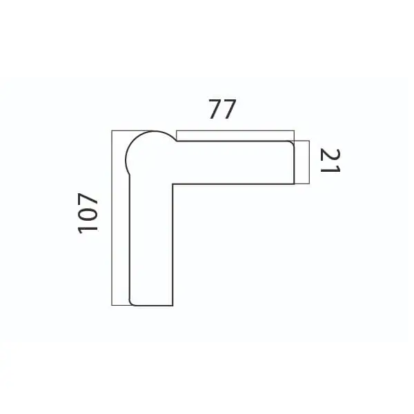 Eckige Stoßstange Trolley TPR