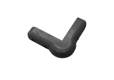 Eckiger Prallschutz Trolley – TPR, Grau, 107×107×21 mm