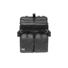 Elektromontage-Tasche NLG mit 30 kg Tragfähigkeit – PVC, schwarz, 350×300×100 mm