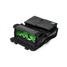 Elektromontage-Tasche NLG mit 30 kg Tragfähigkeit – PVC, schwarz, 350×300×100 mm