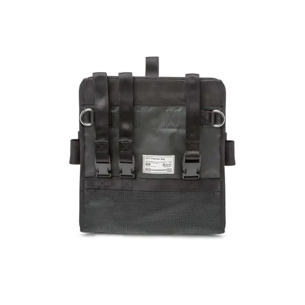 Elektromontage-Tasche NLG mit 30 kg Tragfähigkeit – PVC, schwarz, 350×300×100 mm