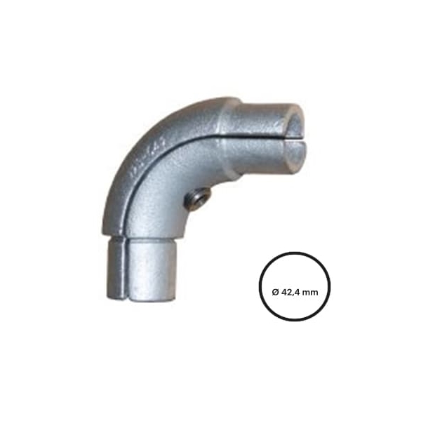 Expandierender Assist-Bogen 90° Intern D.42,4 mm, 725-C42