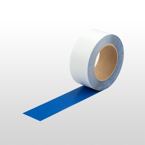 Extra dünnes Bodenband WT-5420 mit Antirutsch-Oberfläche, abnehmbar – Folie, blau, 100 mm × 10 m