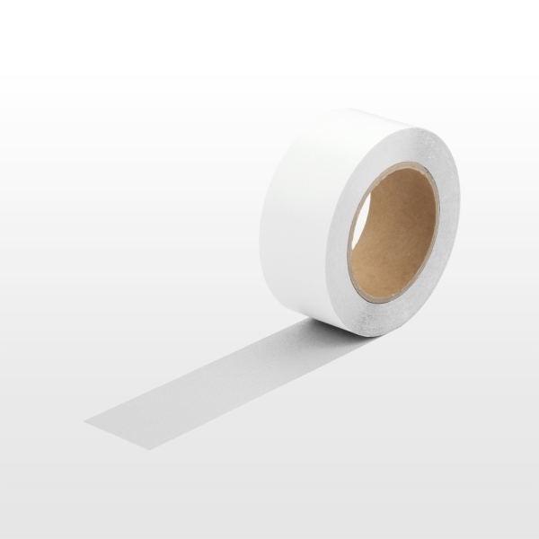 Extra dünnes Bodenband WT-5420 mit Antirutsch-Oberfläche, permanent – Folie, weiß, 50 mm × 10 m