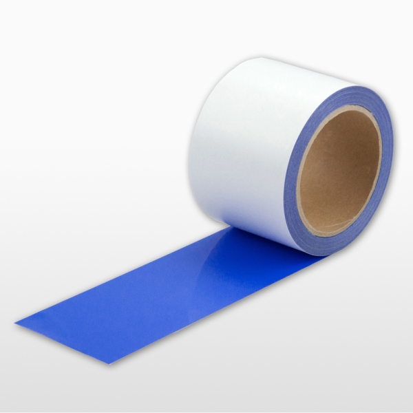 Extra dünnes Bodenband WT-5429 mit Antirutsch-Oberfläche, abnehmbar – Folie, blau, 100 mm × 10 m