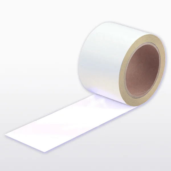 Extra dünnes Bodenband WT-5429 mit Antirutsch-Oberfläche, abnehmbar – Folie, weiß, 100 mm × 10 m