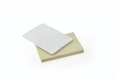 Filzrakel für leichtes Anhaften von Materialien wie dünne Folie