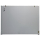 Flacher Kontrollspiegel Premium – Acrylat, Aluminiumrahmen, 30×100 cm