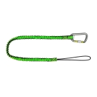 Flexibler Hebegurt NLG Lanyard mit einem Karabiner – Nylon, grün-schwarz