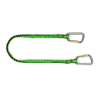 Flexibler Hebegurt NLG Lanyard mit zwei Karabinern – Nylon, grün-schwarz