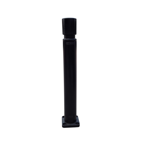 Flexibler Pfosten, H.800 mm, D.100 mm – schwarz