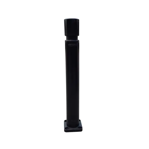 Flexibler Pfosten, H.800 mm, D.100 mm – schwarz