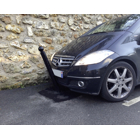 Flexibler Pfosten zum Einbetonieren, H.1130 (930) mm, D.80 mm – grün