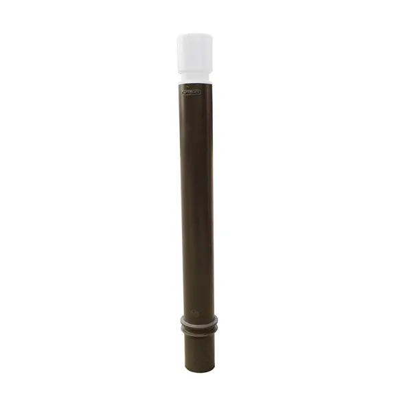 Flexibler Pfosten zum Einbetonieren, H.1560 (1310) mm, D.100 mm – braun