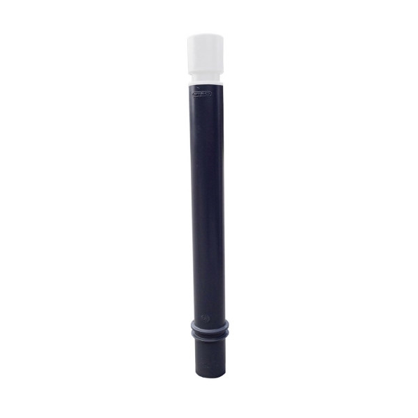 Flexibler Pfosten zum Einbetonieren, H.1560 (1310) mm, D.100 mm – schwarz