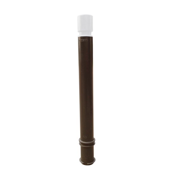 Flexibler Pfosten zum Einbetonieren, H.1560 (1310) mm, D.80 mm – braun