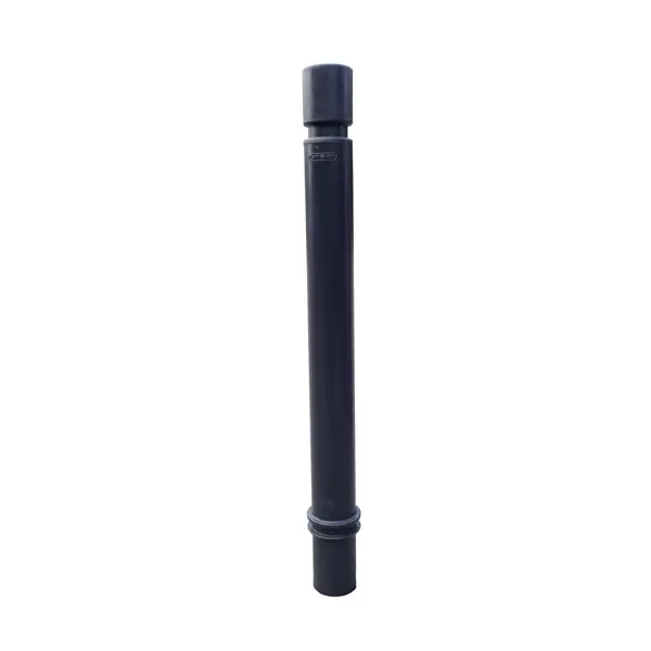 Flexibler Pfosten zum Einbetonieren, H.600 (400) mm, D.100 mm – schwarz