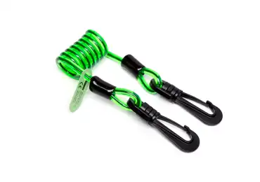 Flexibles Handgelenk-NLG  mit zwei Karabinern, nicht leitend – Kunststoff, grün