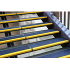 GFK-Antirutsch-Treppenkantenprofil Premium – breit, 230x1000x30 mm, Dicke 3,8 mm, schwarz