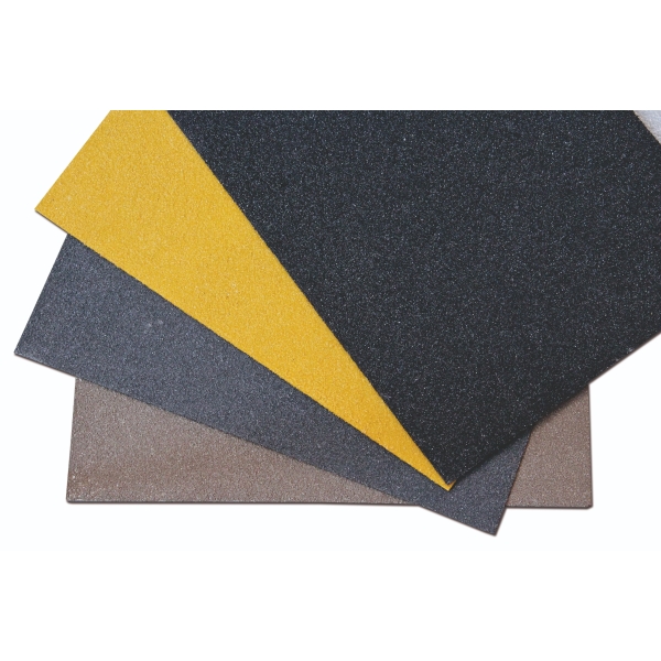 GFK-Antirutschplatte Medium – mittlere Belastung, 750×1000 mm, Dicke 3,8 mm, schwarz