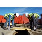 Grabenabdeckung 15/5 bis zur Breite 700 mm, Endstück – SMC, Tragfähigkeit 44t, 1500×500 mm