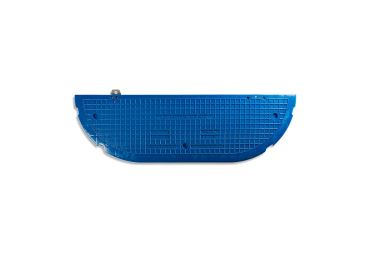 Grabenabdeckung 23/5 bis zur Breite 1200 mm, Endstück – SMC, Tragfähigkeit 44 t, 2300×700 mm