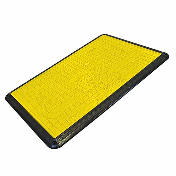 Grabenabdeckung mit Gummienden LowPro 15/10, bis zur Breite 1200 mm