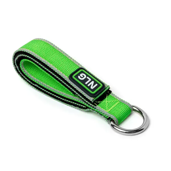 Gürtel-Ankerschlaufe NLG mit Tragfähigkeit 10 kg, verstärkt – Nylon, grün