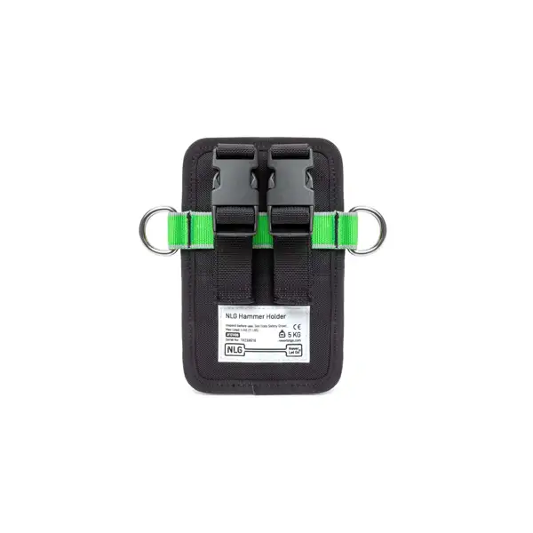 Gürtelhammerhalter NLG mit Tragfähigkeit 5 kg – Nylon, schwarz