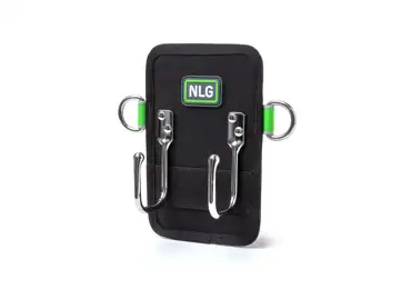 Gürtelhammerhalter NLG mit Tragfähigkeit 5 kg – Nylon, schwarz