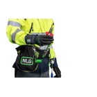 Handgelenkgurt NLG für Werkzeuge mit einstellbarem Umfang 140-210 mm – Nylon, grün-schwarz