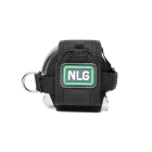 Hängeetui NLG für Rollmeter Länge 5-8 m – Nylon, schwarz, 100×100×70 mm