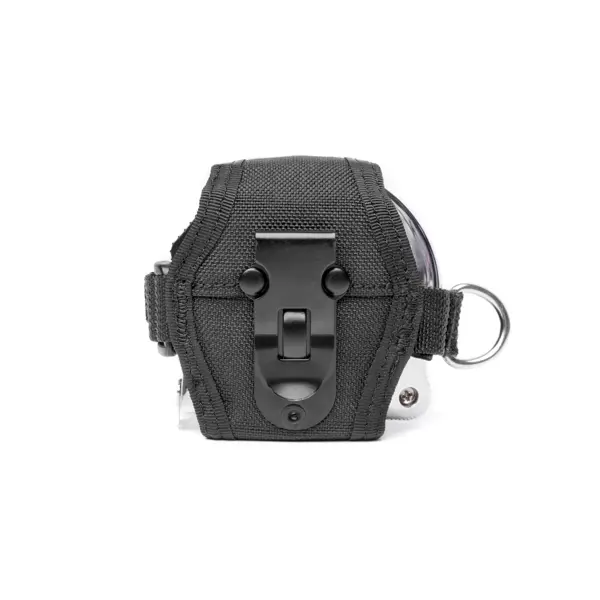 Hängeetui NLG für Rollmeter Länge 5-8 m – Nylon, schwarz, 100×100×70 mm