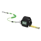 Hängeetui NLG für Rollmeter Länge 5-8 m – Nylon, schwarz, 100×100×70 mm