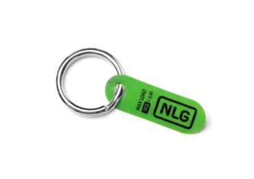 Hängering NLG mit 1 kg Tragfähigkeit, klein – Metall, grün, D 19 mm