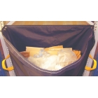 Hängesäcke für Abfallsortierung, RackSack 160 l – blau, 1000×920 mm