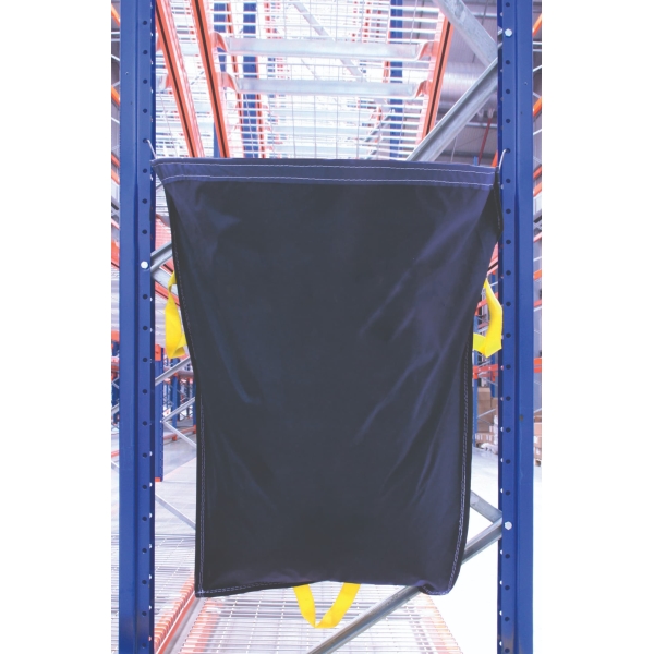 Hängesäcke für Abfallsortierung, RackSack 160 l – blau, 1000×920 mm