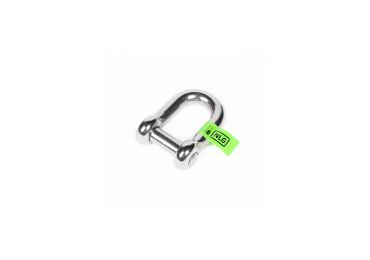 Hängeschäkel NLG mit Tragfähigkeit von bis zu 10 kg, XL – Edelstahl, silber, 40×24 mm