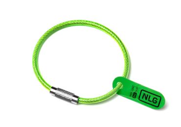 Hängeschlaufe NLG mit 3 kg Tragfähigkeit – Stahl, grün, D 170 mm