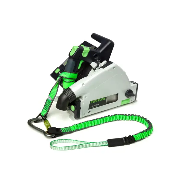 Hängeschlaufe NLG mit einem Sicherungsarm – Nylon, grün-schwarz, 340×25 m