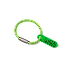 Hängeschlaufe NLG mit Tragfähigkeit von bis zu 3 kg – Kunststoff, grün, 120 mm